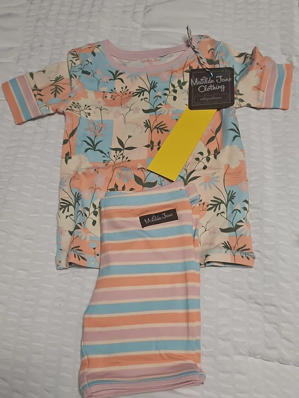 NWT Matilda Jane 2Pc Pajamas 12-18 m